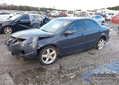 2007 Mazda Mazda6 I Sport Ve from USA, damaged, VIN 1YVHP80CX75M55632